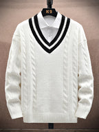 Rivano Knit V-Neck Sweater