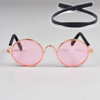 Pet Round Metal Sunglasses