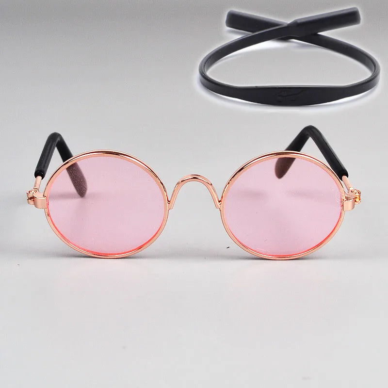 Pet Round Metal Sunglasses