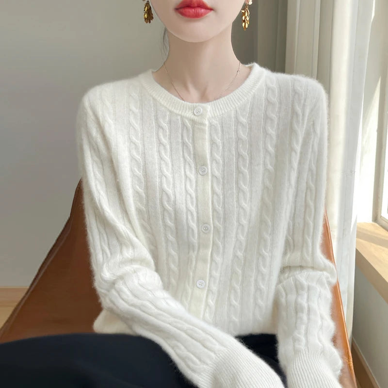 Elise Button Knit Sweater