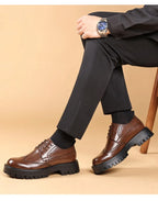 Luxury Oxford Elevator Dress Shoes