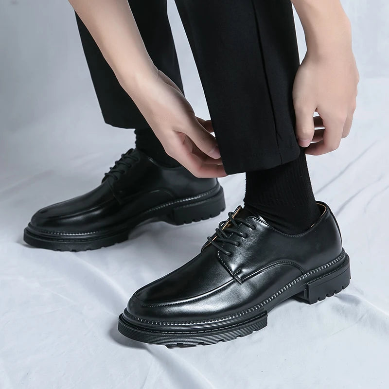 Leather Oxford Dress Shoes