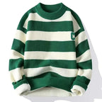 Brighton Striped Knit Sweater