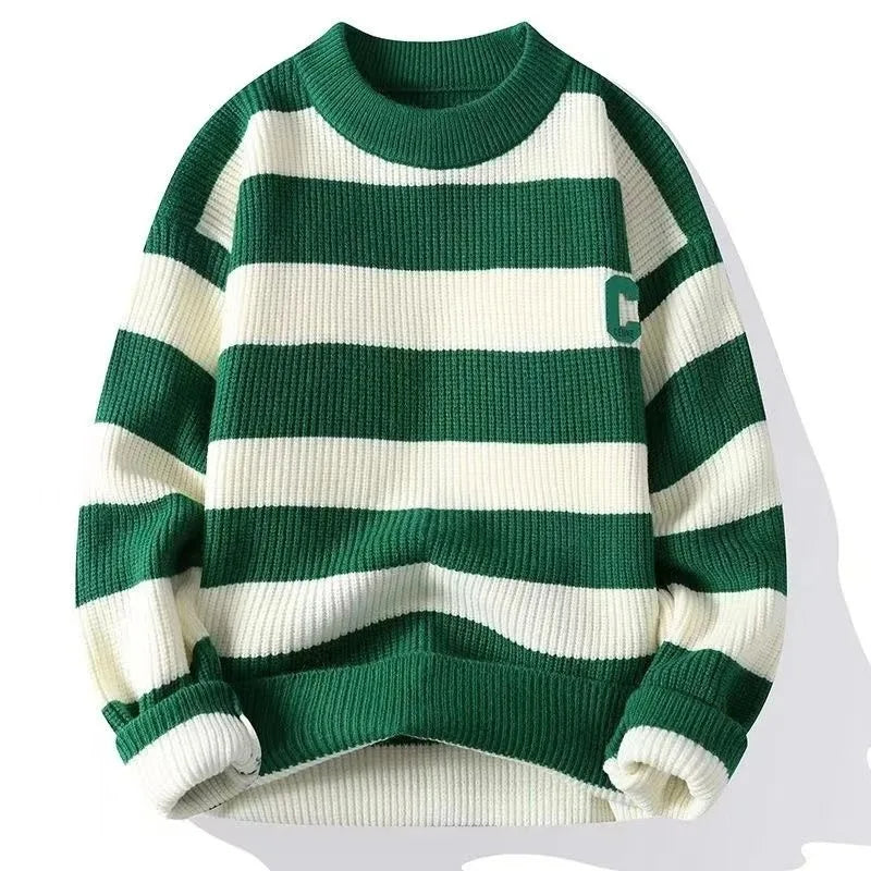 Brighton Striped Knit Sweater