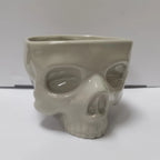 Ceramic Skull Candy Bowl