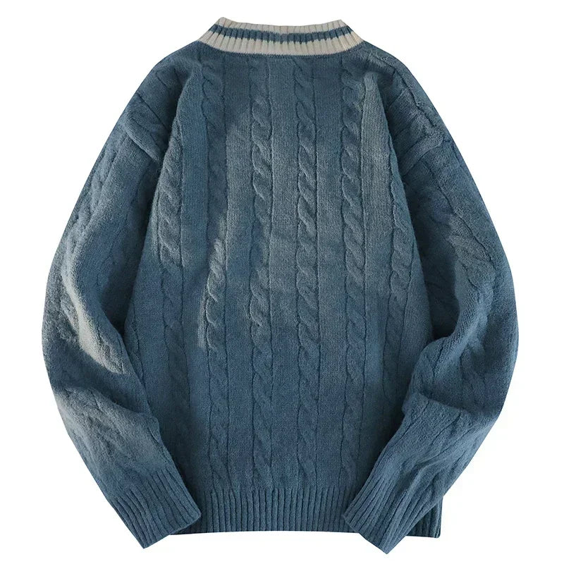 Rivano Knit V-Neck Sweater
