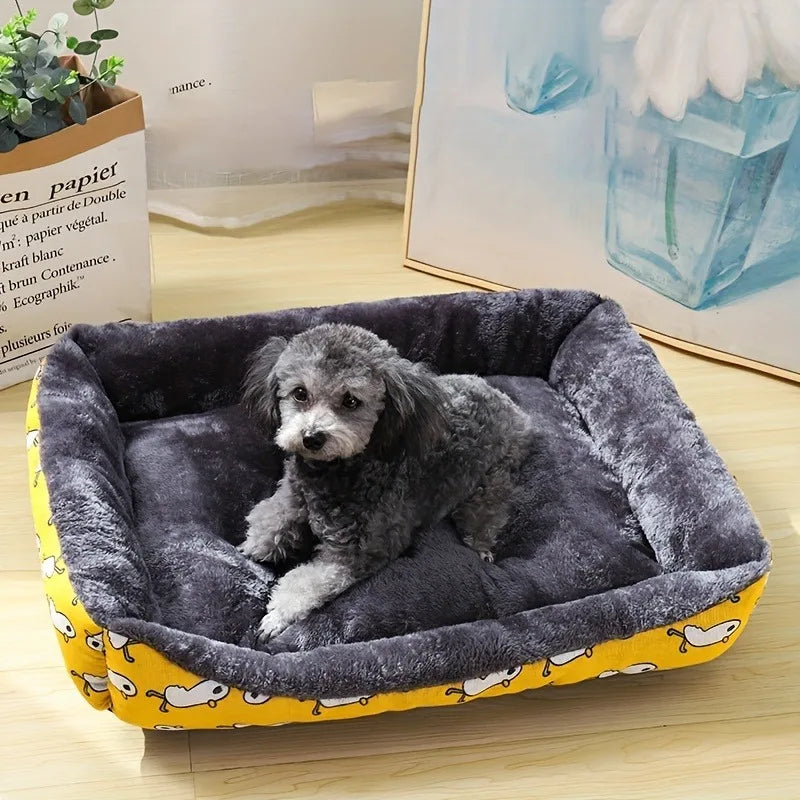 CozyPaws Printed Pet Bed