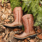 Denton Embroidered Western Cowboy Boots