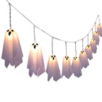 Ghost LED String Lights – 8 Mode Waterproof Hanging Garland