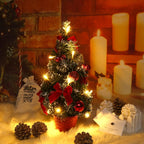 40cm LED Tabletop Pine Tree Decoration