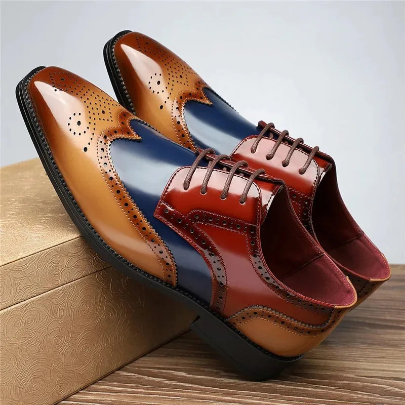 Classic Brogue Dress Shoes