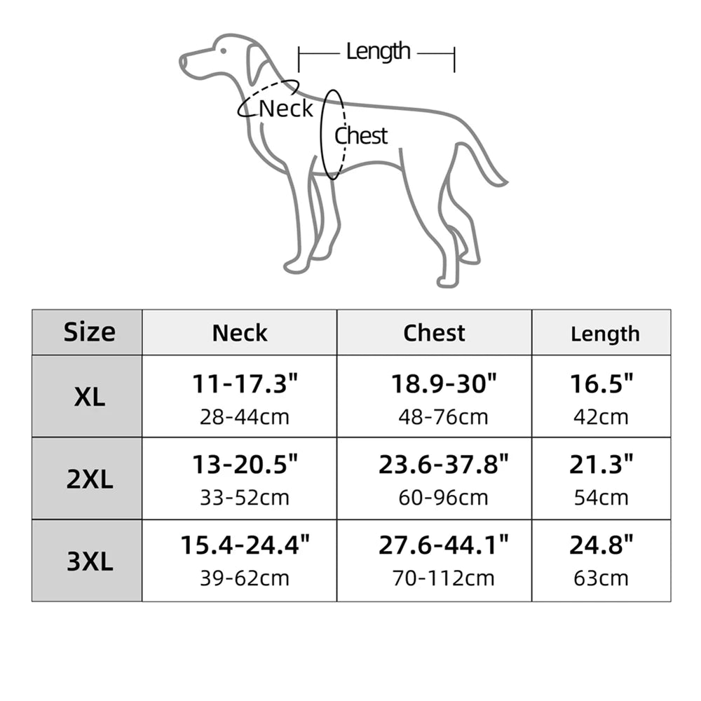 Large Dog Skeleton Bodysuit Costume