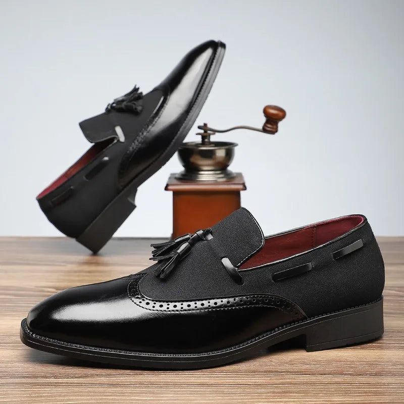Lusso Gradient Tassel Loafers