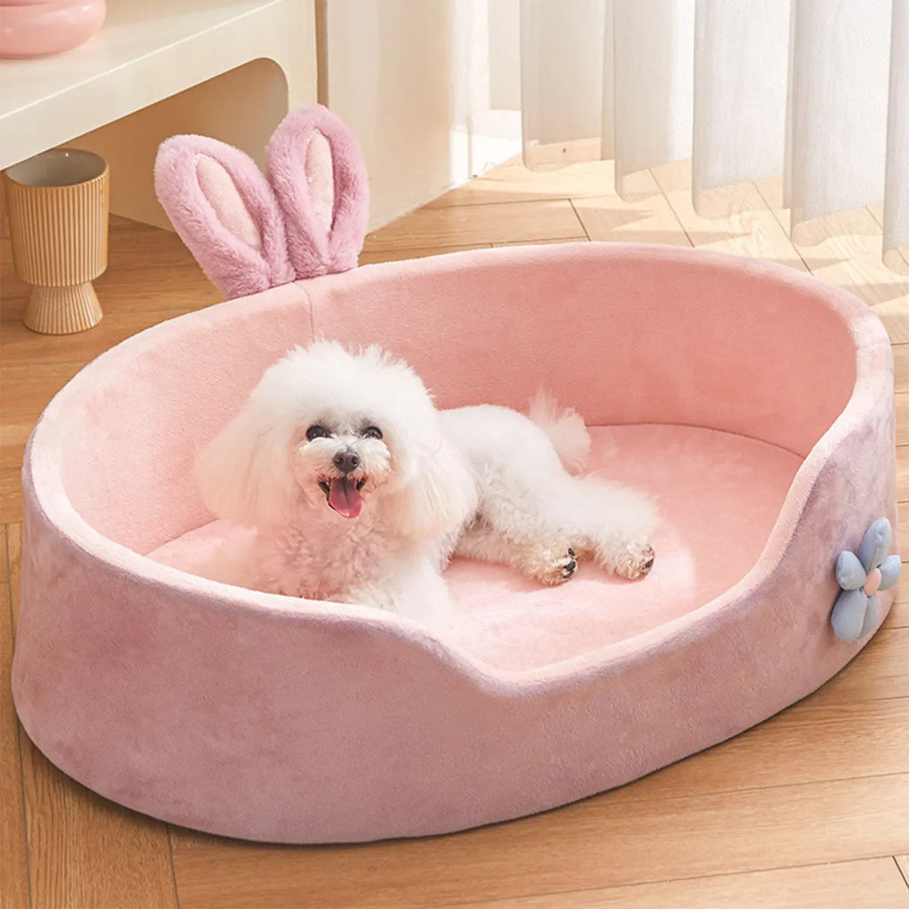CuddleBloom Soft Pet Bed