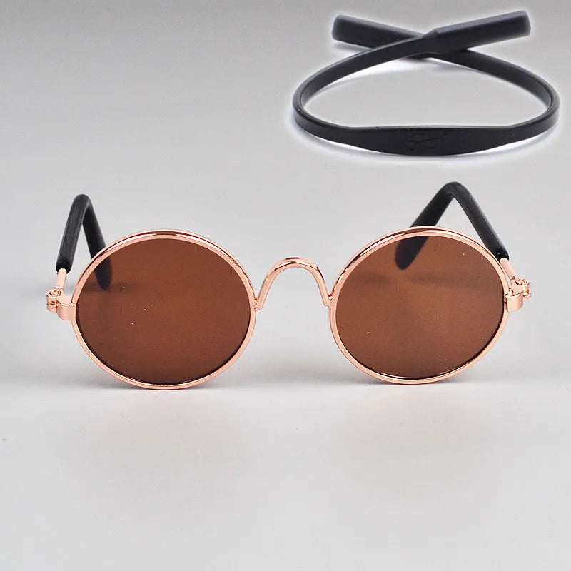 Pet Round Metal Sunglasses