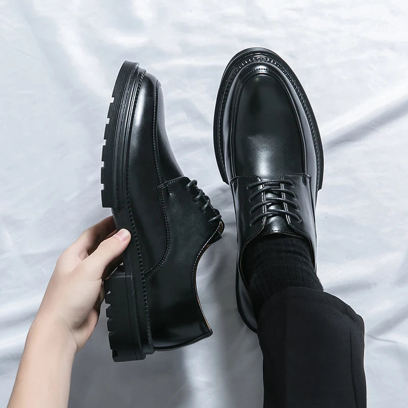 Leather Oxford Dress Shoes