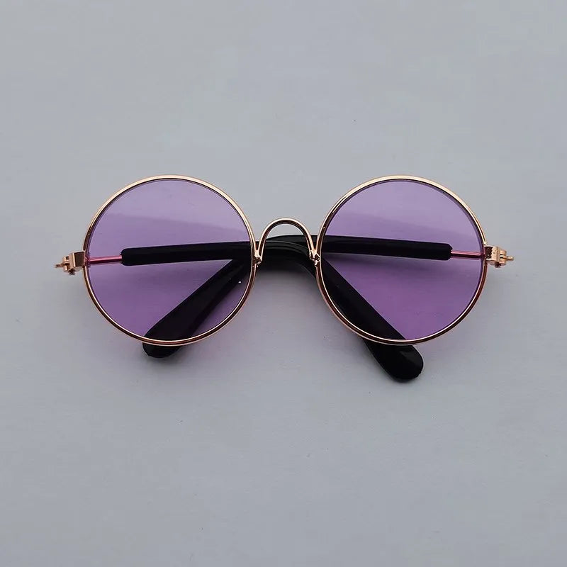 Retro Round Pet Sunglasses