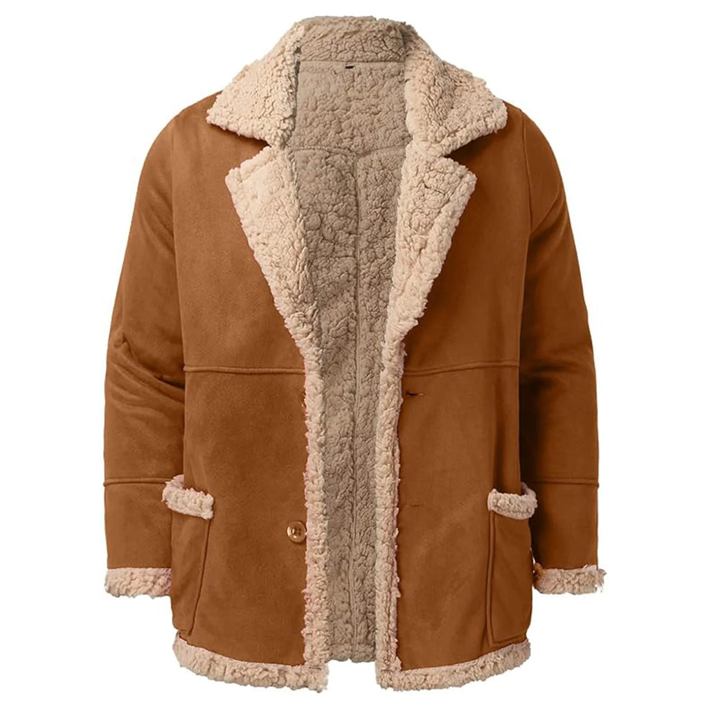 NordicFleece Men’s Shearling-Lined Jacket