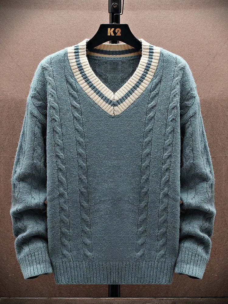 Rivano Knit V-Neck Sweater