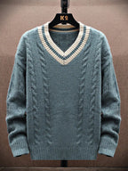 Rivano Knit V-Neck Sweater