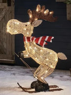 Acrylic Light-Up Reindeer Lawn Ornament