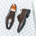 Leather Derby Dress Shoes