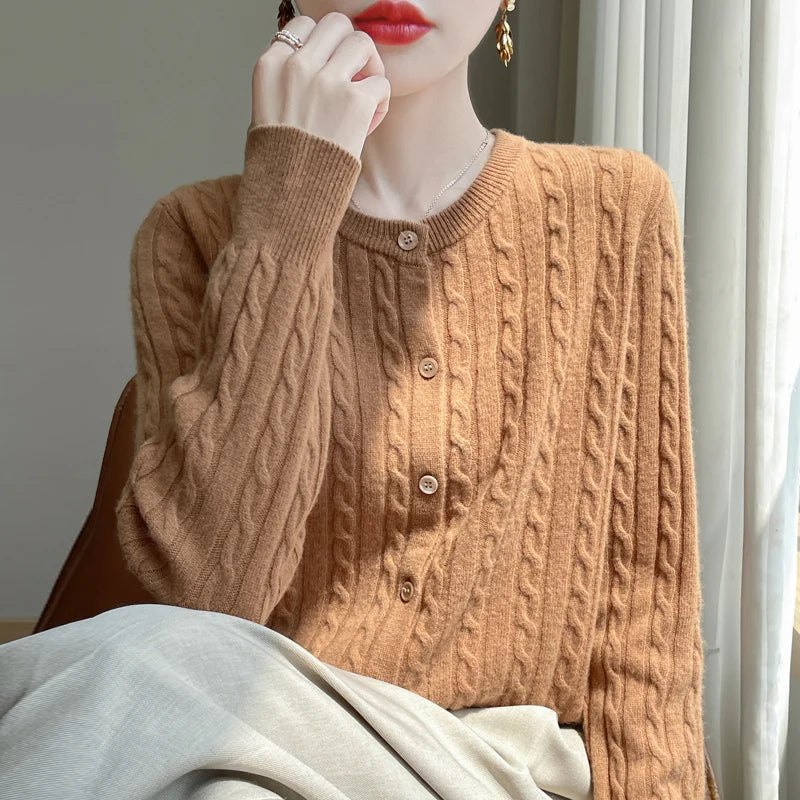 Elise Button Knit Sweater