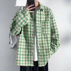 Arlo Houndstooth Overshirt Jacket