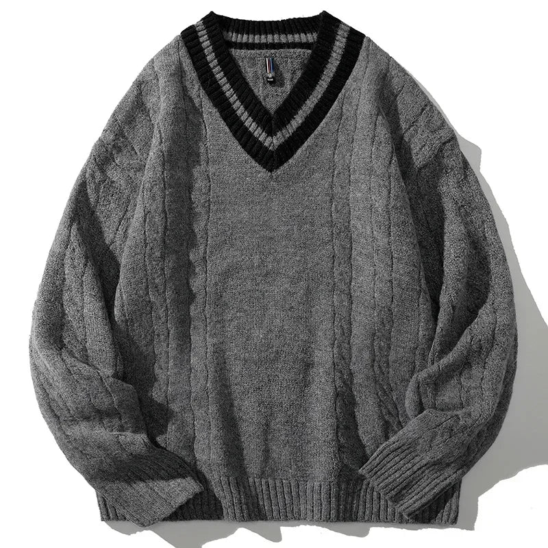 Rivano Knit V-Neck Sweater