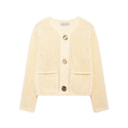 Clara Knitted Button Cardigan