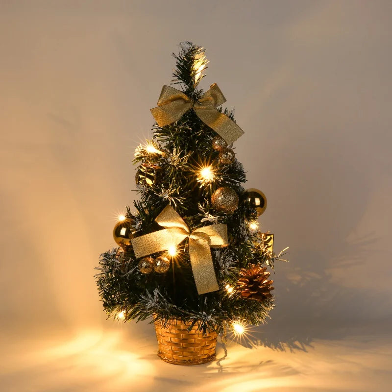 40cm LED Tabletop Pine Tree Decoration