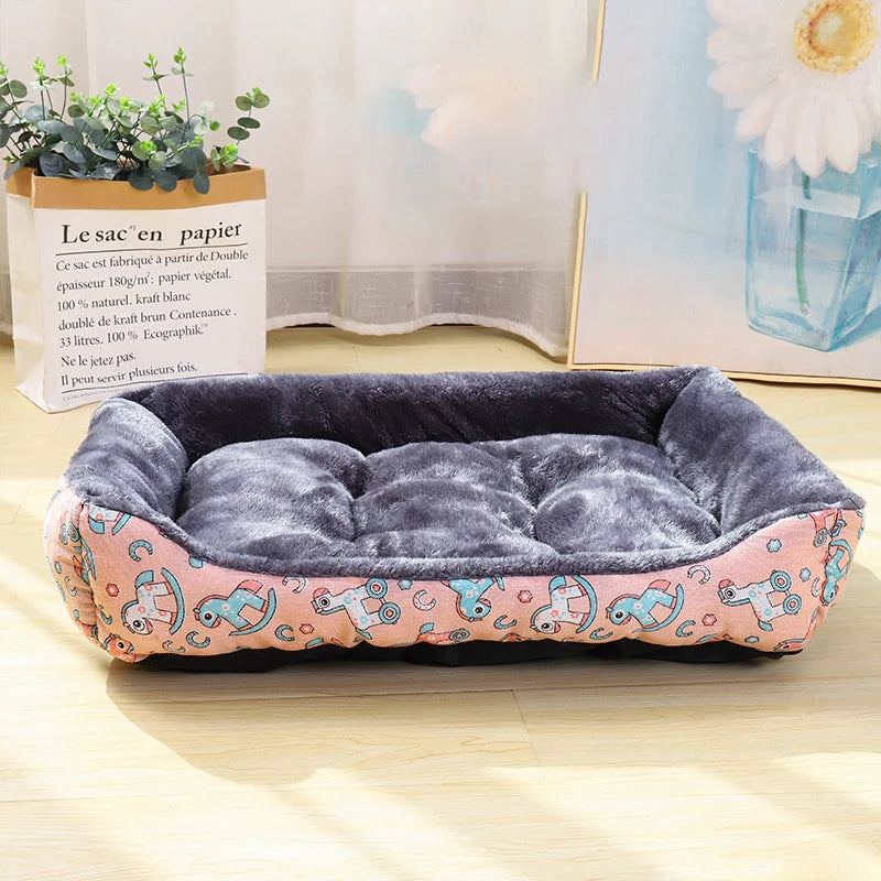 CozyPaws Printed Pet Bed