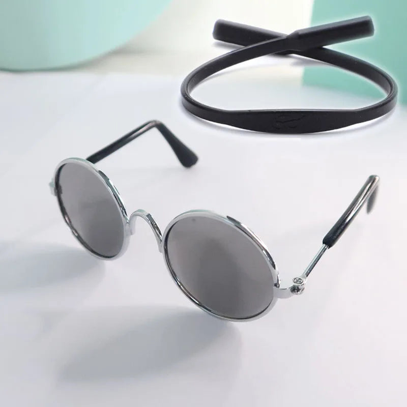 Pet Round Metal Sunglasses