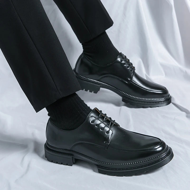 Leather Oxford Dress Shoes