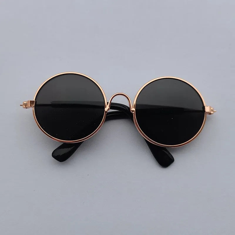 Retro Round Pet Sunglasses
