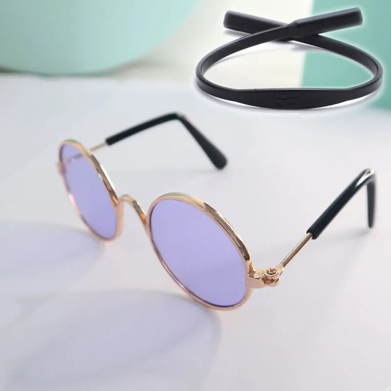 Pet Round Metal Sunglasses