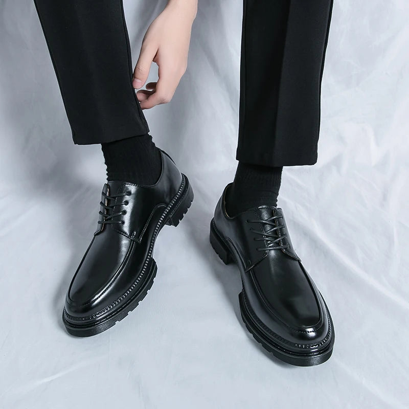 Leather Oxford Dress Shoes