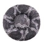 FluffNest Round Plush Pet Bed