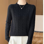 Alina Woolen Semi-Turtleneck Sweater