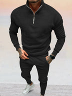 Monaco Casual Half-Zip Loungewear Set