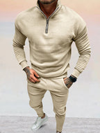 Monaco Casual Half-Zip Loungewear Set