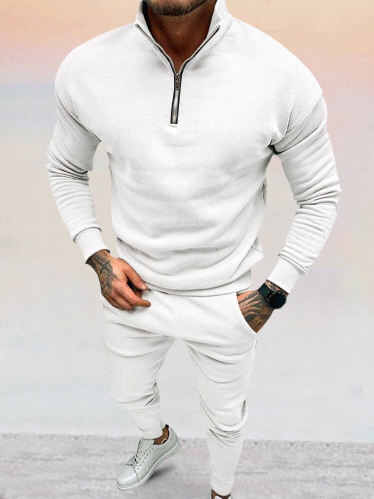 Monaco Casual Half-Zip Loungewear Set