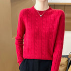 Alina Woolen Semi-Turtleneck Sweater