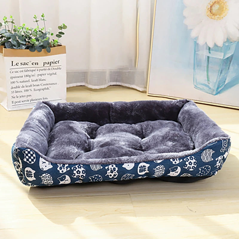 CozyPaws Printed Pet Bed