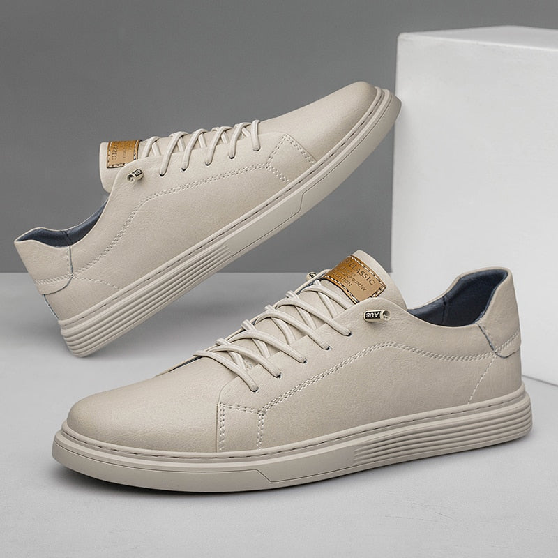 Men's Italian Genuine Leather Dress Shoes - Benson & Clark