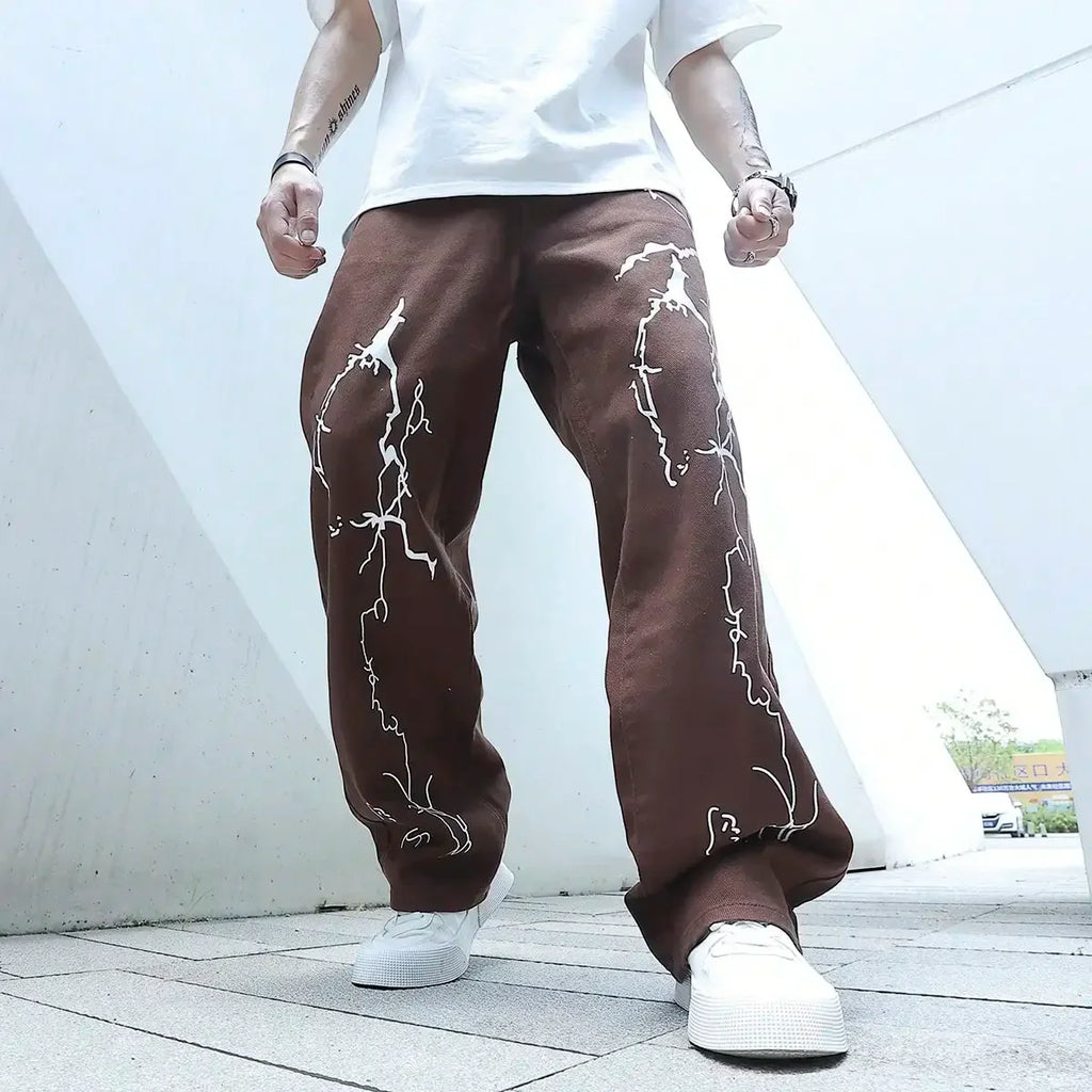 Stryke Relaxed Fit Lightning Jeans