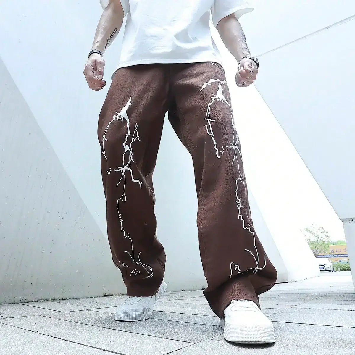 Stryke Relaxed Fit Lightning Jeans