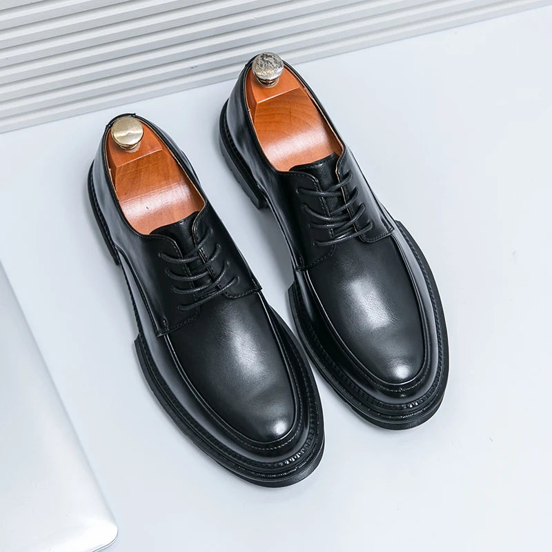 Leather Oxford Dress Shoes