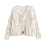 Clara Knitted Button Cardigan