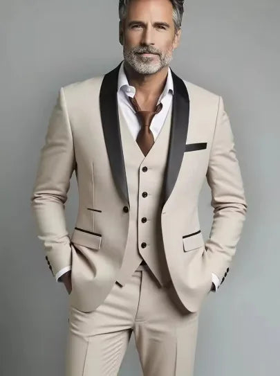 Riviera Tailored Three Piece Suit